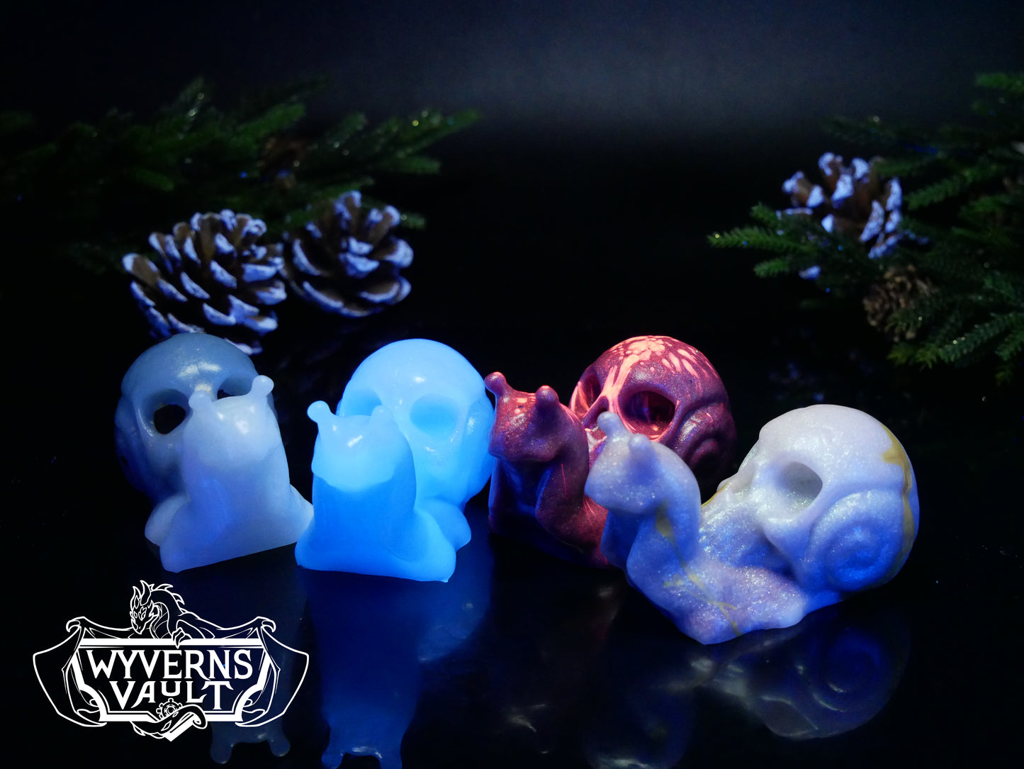 GITD - Skull Snail - Supersoft 00-20