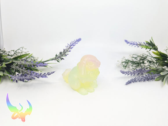 UV/GLOW - Medium Lop Bunny - Supersoft/00-20 Firmness